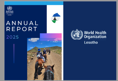WHO Lesotho 2025 Annual Report 